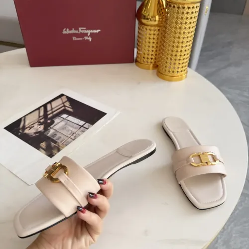 Replica Salvatore Ferragamo Slippers For Women #1409339 $82.00 USD for Wholesale