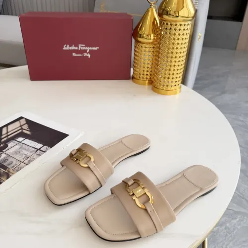 Salvatore Ferragamo Slippers For Women #1409340 $82.00 USD, Wholesale Replica Salvatore Ferragamo Slippers