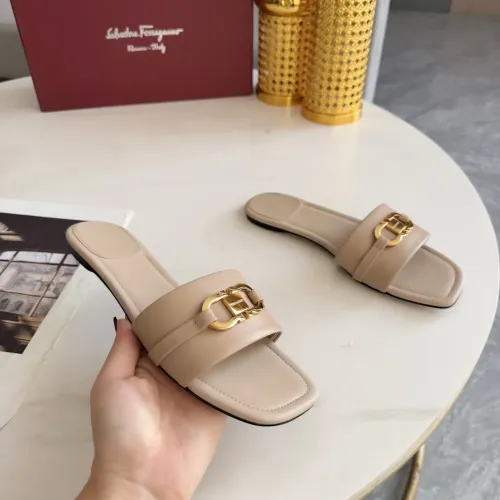 Replica Salvatore Ferragamo Slippers For Women #1409340 $82.00 USD for Wholesale