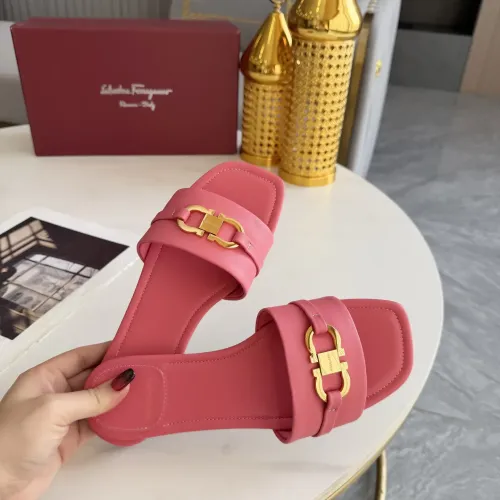 Replica Salvatore Ferragamo Slippers For Women #1409342 $82.00 USD for Wholesale