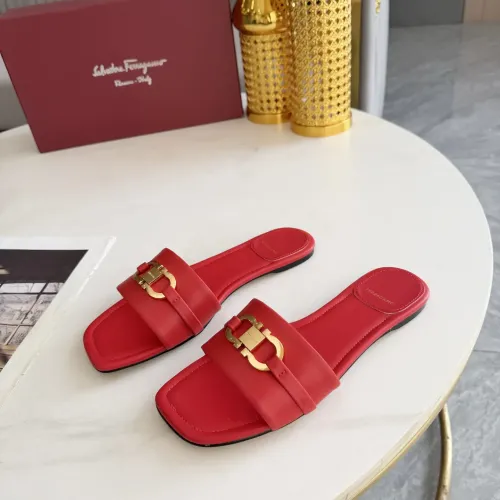 Salvatore Ferragamo Slippers For Women #1409343 $82.00 USD, Wholesale Replica Salvatore Ferragamo Slippers