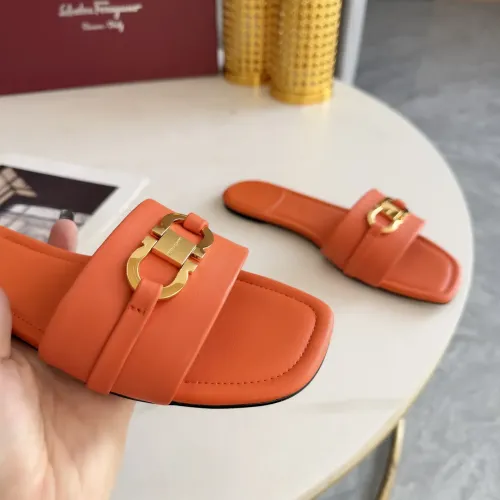 Replica Salvatore Ferragamo Slippers For Women #1409344 $82.00 USD for Wholesale