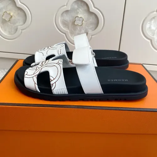 Replica Hermes Slippers For Men #1409374 $98.00 USD for Wholesale