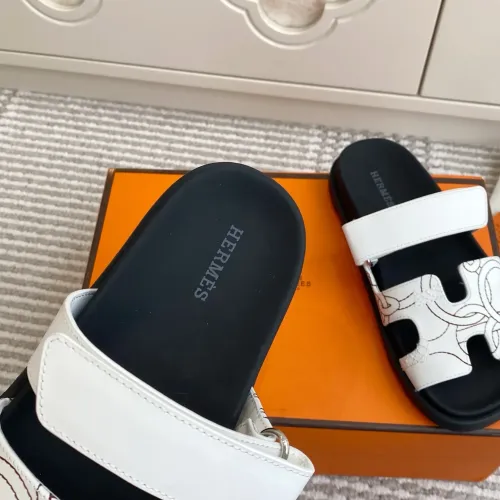 Replica Hermes Slippers For Men #1409374 $98.00 USD for Wholesale