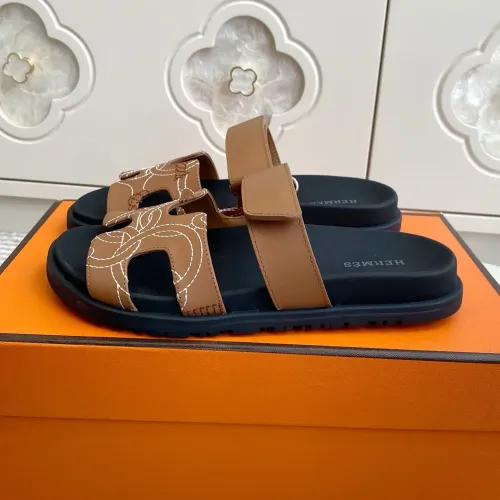 Replica Hermes Slippers For Women #1409375 $98.00 USD for Wholesale