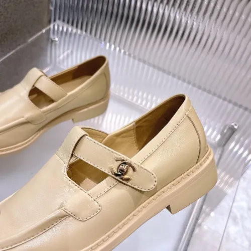 Replica Chanel Leather Shoes For Women #1409381 $102.00 USD for Wholesale