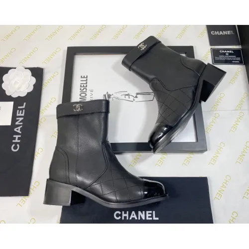 Replica Chanel Boots For Women #1409401 $118.00 USD for Wholesale