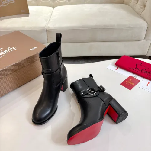Replica Christian Louboutin Boots For Women #1409402 $115.00 USD for Wholesale