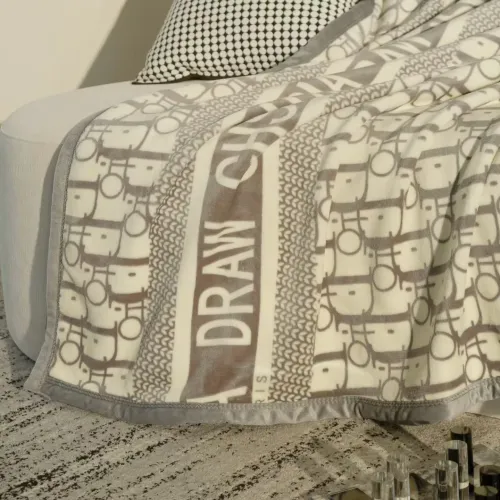 Replica Christian Dior Blanket #1409420 $64.00 USD for Wholesale