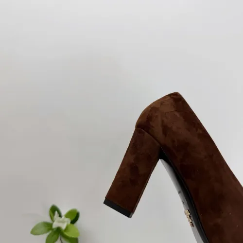 Replica Prada High-heeled Shoes For Women #1409442 $102.00 USD for Wholesale