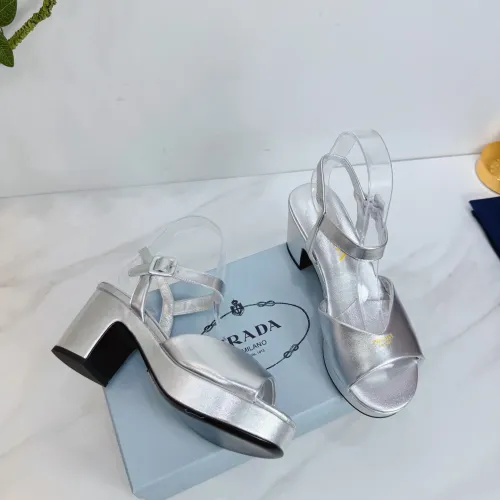 Replica Prada Sandal For Women #1409464 $105.00 USD for Wholesale