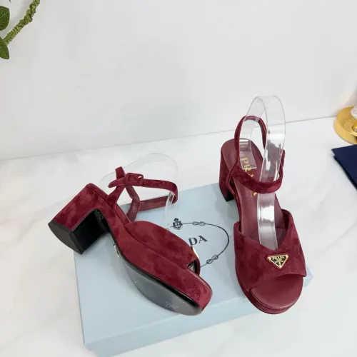 Replica Prada Sandal For Women #1409476 $105.00 USD for Wholesale