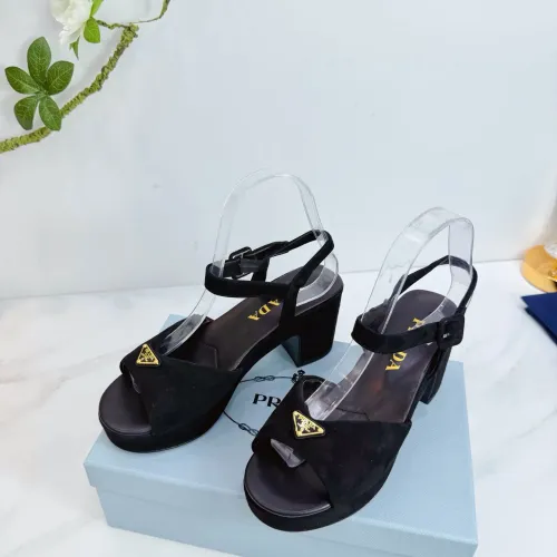 Replica Prada Sandal For Women #1409477 $105.00 USD for Wholesale