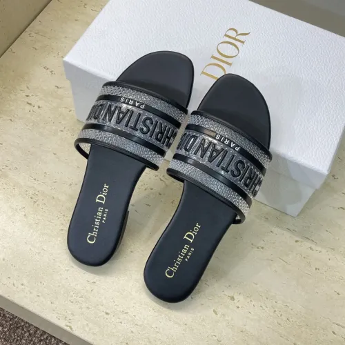 Replica Christian Dior Slippers For Women #1409489 $72.00 USD for Wholesale