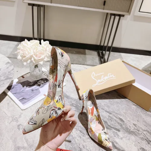 Replica Christian Louboutin High-heeled shoes For Women #1409505 $98.00 USD for Wholesale