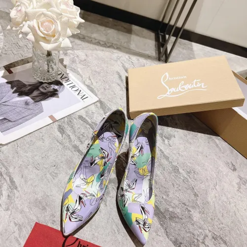Replica Christian Louboutin High-heeled shoes For Women #1409507 $98.00 USD for Wholesale