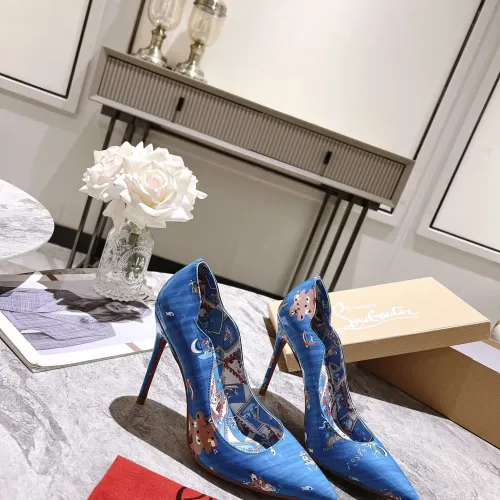 Replica Christian Louboutin High-heeled shoes For Women #1409510 $98.00 USD for Wholesale