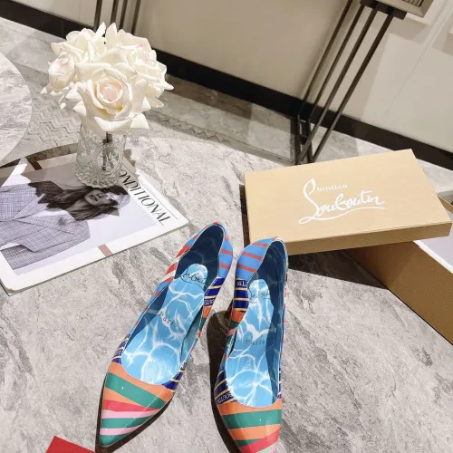 Replica Christian Louboutin High-heeled shoes For Women #1409511 $98.00 USD for Wholesale