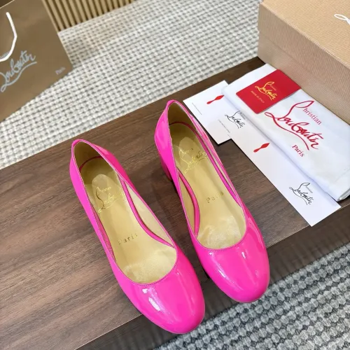 Replica Christian Louboutin High-heeled shoes For Women #1409514 $98.00 USD for Wholesale