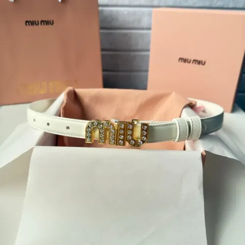 Replica MIU MIU AAA Quality Belts For Women #1409548 $52.00 USD for Wholesale
