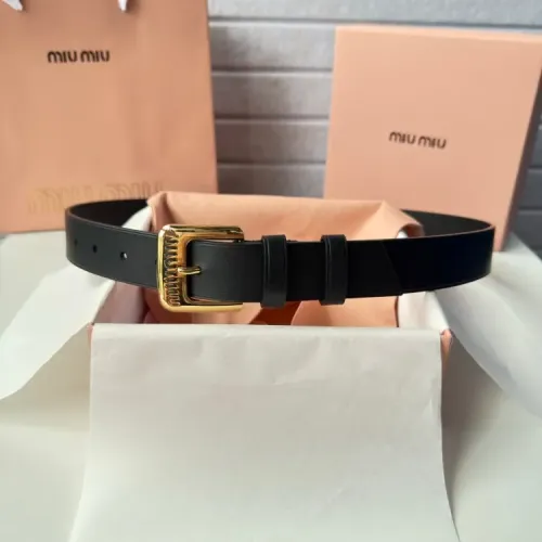 Replica MIU MIU AAA Quality Belts For Women #1409552 $52.00 USD for Wholesale