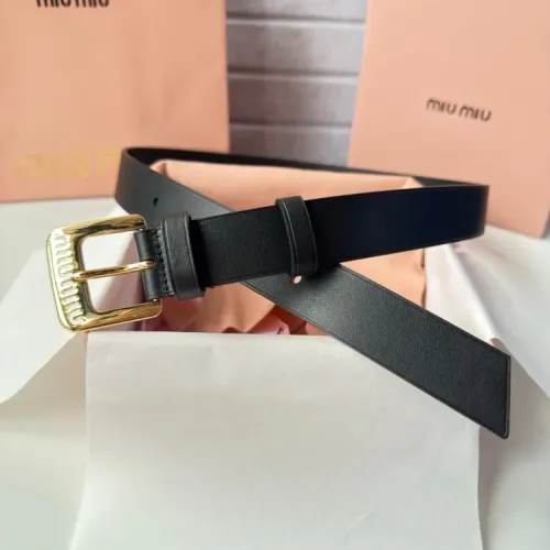 Replica MIU MIU AAA Quality Belts For Women #1409552 $52.00 USD for Wholesale