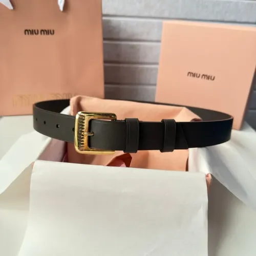 Replica MIU MIU AAA Quality Belts For Women #1409553 $52.00 USD for Wholesale