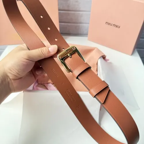 MIU MIU AAA Quality Belts For Women #1409555 $52.00 USD, Wholesale Replica MIU MIU AAA Quality Belts