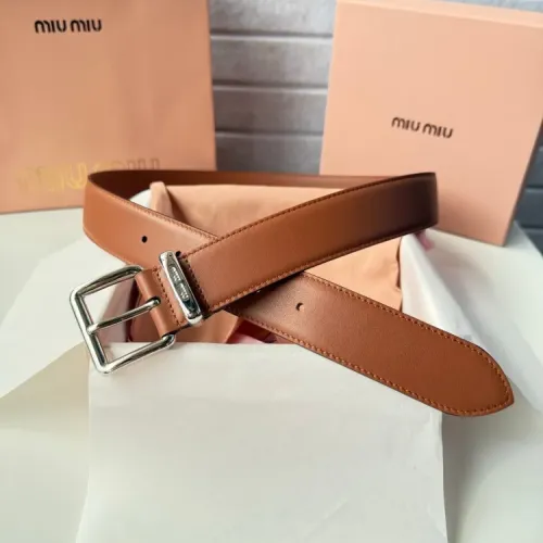 Replica MIU MIU AAA Quality Belts For Women #1409558 $52.00 USD for Wholesale