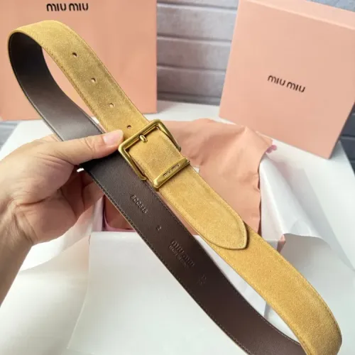 MIU MIU AAA Quality Belts For Women #1409559 $52.00 USD, Wholesale Replica MIU MIU AAA Quality Belts