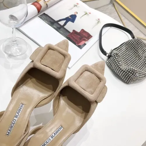 Replica Manolo Blahnik Sandals For Women #1409565 $98.00 USD for Wholesale