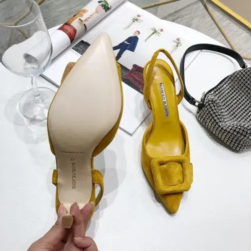 Replica Manolo Blahnik Sandals For Women #1409566 $98.00 USD for Wholesale