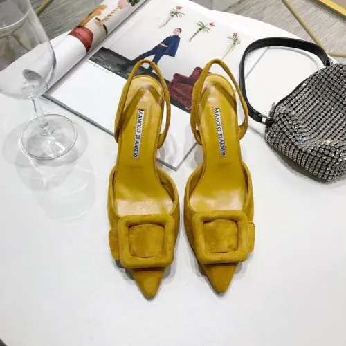 Replica Manolo Blahnik Sandals For Women #1409566 $98.00 USD for Wholesale