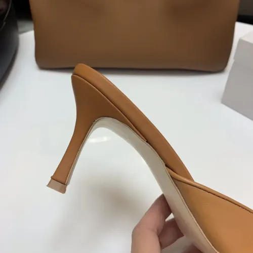 Replica Manolo Blahnik Slippers For Women #1409579 $96.00 USD for Wholesale