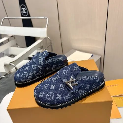 Louis Vuitton Slippers For Men #1409585 $105.00 USD, Wholesale Replica Louis Vuitton Slippers