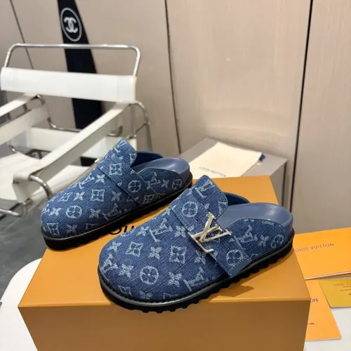 Louis Vuitton Slippers For Men #1409587 $105.00 USD, Wholesale Replica Louis Vuitton Slippers