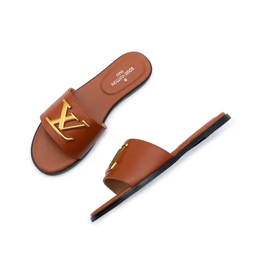Louis Vuitton Slippers For Women #1409628 $85.00 USD, Wholesale Replica Louis Vuitton Slippers