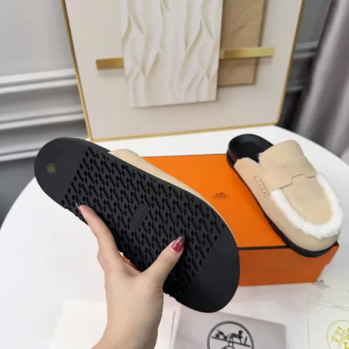 Replica Hermes Slippers For Women #1409630 $96.00 USD for Wholesale