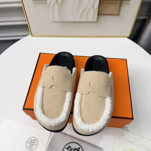 Replica Hermes Slippers For Men #1409631 $96.00 USD for Wholesale