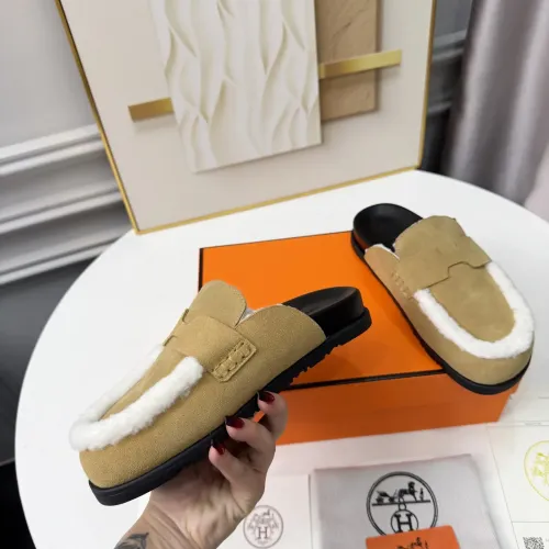Replica Hermes Slippers For Women #1409632 $96.00 USD for Wholesale