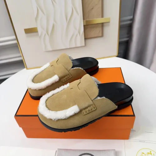 Hermes Slippers For Men #1409633 $96.00 USD, Wholesale Replica Hermes Slippers