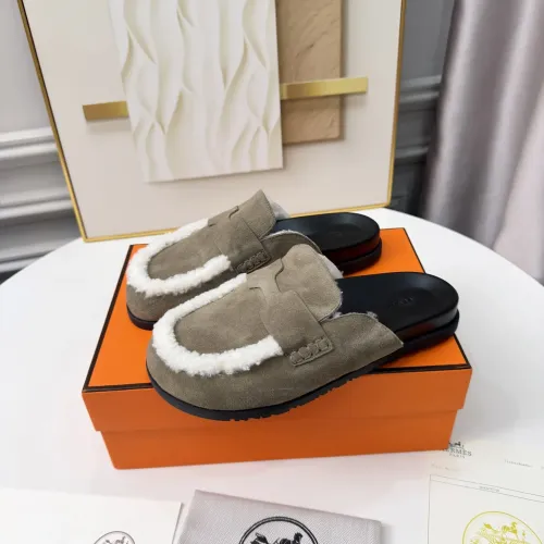 Hermes Slippers For Men #1409643 $96.00 USD, Wholesale Replica Hermes Slippers