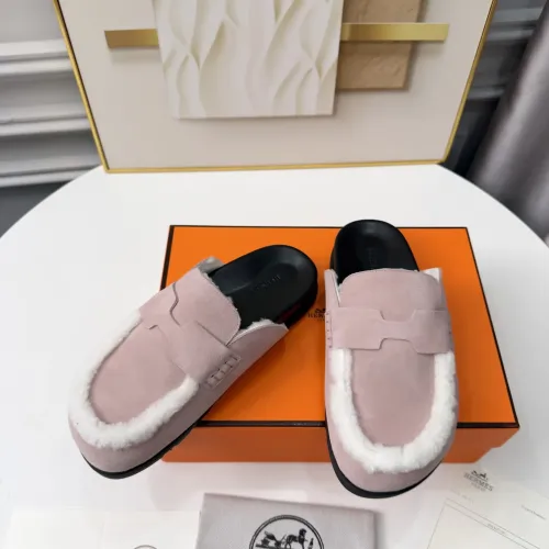Replica Hermes Slippers For Women #1409644 $96.00 USD for Wholesale