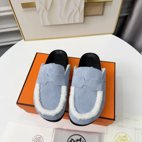 Replica Hermes Slippers For Men #1409647 $96.00 USD for Wholesale