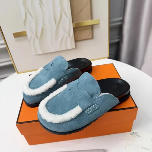 Hermes Slippers For Women #1409648 $96.00 USD, Wholesale Replica Hermes Slippers