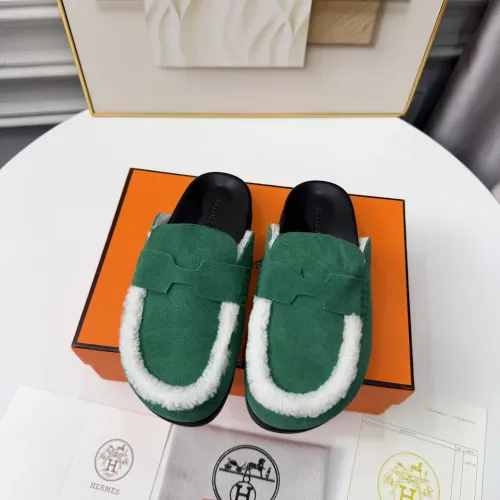 Replica Hermes Slippers For Men #1409651 $96.00 USD for Wholesale