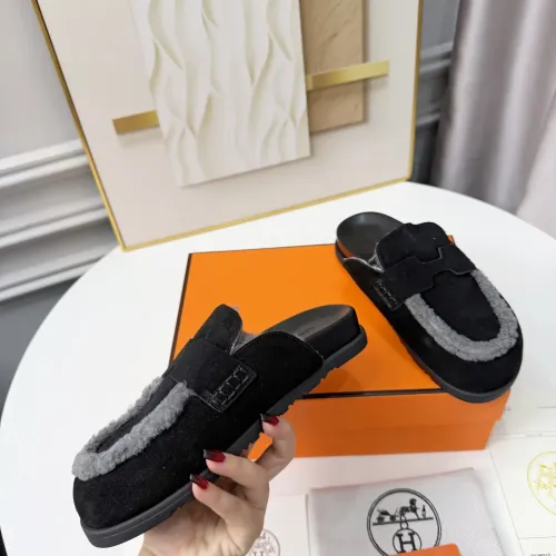 Replica Hermes Slippers For Women #1409654 $96.00 USD for Wholesale