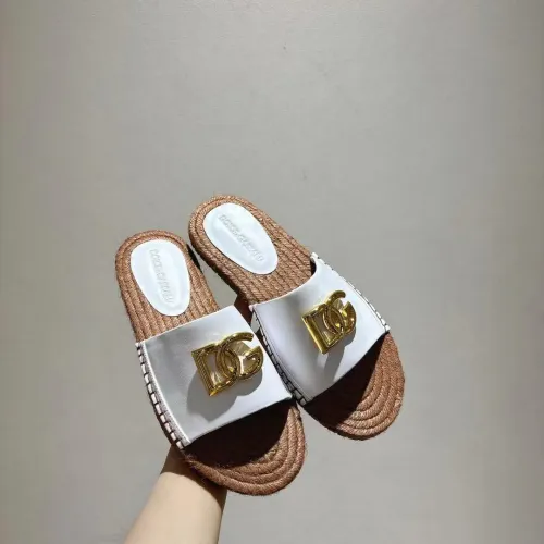 Dolce &amp; Gabbana D&amp;G Slippers For Women #1409661 $88.00 USD, Wholesale Replica Dolce &amp; Gabbana D&amp;G Slippers