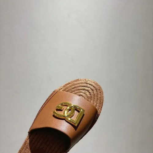 Replica Dolce & Gabbana D&G Slippers For Women #1409665 $88.00 USD for Wholesale