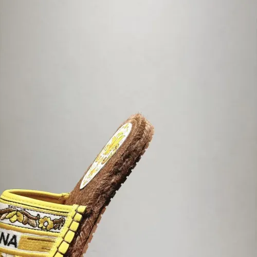 Replica Dolce & Gabbana D&G Slippers For Women #1409668 $88.00 USD for Wholesale